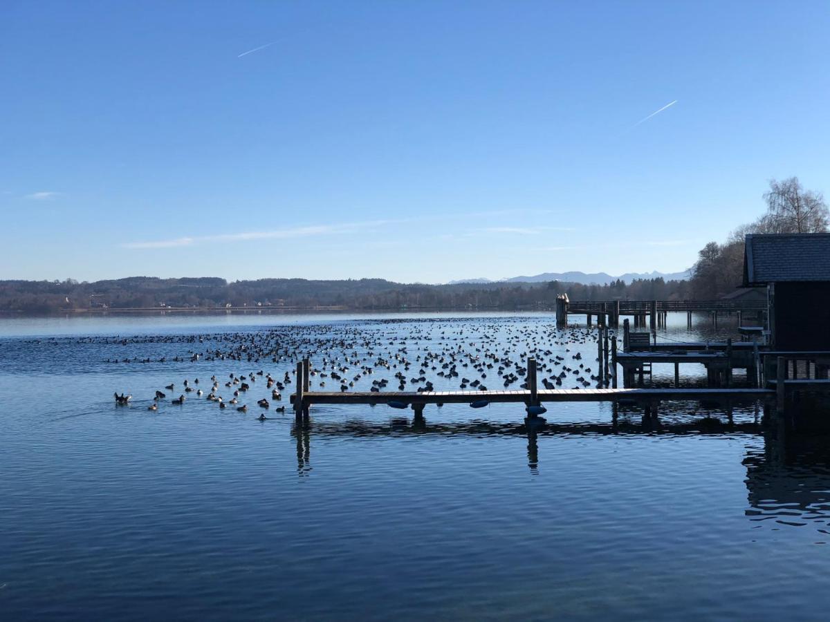 Ferienwohnung Am Starnberger See ゼースハウプト エクステリア 写真
